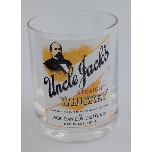 Jack Daniels Uncle Jack's Straight Whiskey Shot Glass 2.5" - Picture 3 of 10